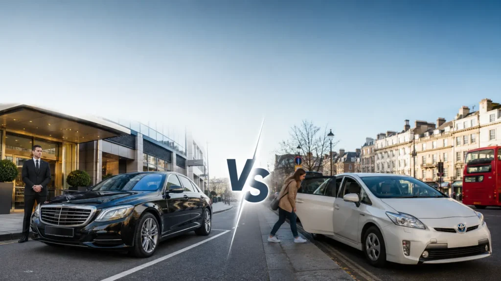 Executive vs Standard Taxi